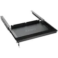 CAVO Schublade Unterbau Laptop-Schublade schwarz abschließbar Tischschublade (1 St), Notebook Schreibtischschubfach 580 x 446 x 55 mm schwarz 58 cm x 5.5 cm x 44.6 cm