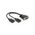 DeLOCK - Videoanschluß - DMS-59 (M) - bis - HDMI, 19-polig (W) - 25 cm (65280)