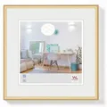 walther design New Lifestyle Kunststoff Bilderrahmen 30x30 cm Gold KV330G