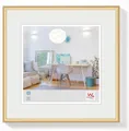 Bilderrahmen gold 30 x 30 cm New Lifestyle Kunststoffrahmen KV330G