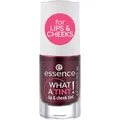 essence WHAT A TINT! lip & cheek tint 01, für Lippen & Wangen, natürliche Tönung mit softem Finish, kiss-proof & langanhaltend