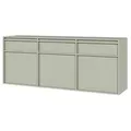 Selsey Sideboard  Evo , grün , Maße (cm): B: 154 H: 61,6