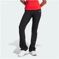 adidas Sportswear Leggings ESSENTIALS SMALL LOGO FLARED LEGGINGS (1-tlg) schwarz 2XS