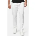 Indicode Leinenhose Herren Haverfield Sommerhose Leinen Herrenhose mit 4 Taschen weiß L