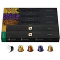 NESPRESSO ORIGINAL Espresso Auswahl 50 Kaffeekapseln | Arabica & Robusta Kaffee | Helle bis dunkle Röstung