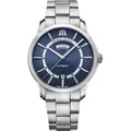 Maurice Lacroix Pontos Day Date PT6358-SS002-431-1 - Sonnenschliff,blau,silber - 41mm