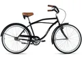 Dacapo Cruiser Beachcruiser Herren 26" Beach Schwarz 1 Gang RH 46 cm, 1 Gang, ohne Schaltung