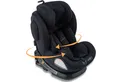 FableKids Autokindersitz Autositz Kinderautositz 360° drehbar Isofix 40 -150 cm ECE R129/03, ab: 0 Monate, bis: 5 Jahre, ab: 1,00 kg, bis: 36,00 kg, (Schwarz)