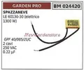 GARDEN PRO Elektro Schneefräse LE 60130-30 1300W 024420
