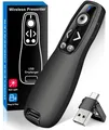 Presenter USB C, 2.4 GHz Wireless Powerpoint Fernbedienung via USB A & USB C ...