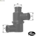 THERMOSTAT KÜHLMITTEL TH14580 FÜR LADA TOSCANA NIVA/Closed/Off-Road/Vehicle 1.6L
