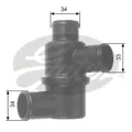 GATES Thermostat Kühlmittel 80°C für Lada 1200-1600 TH14580