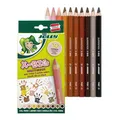 XBig Hautfarben Set,10 Farben, Dicke Buntstifte, Buntstifte Schule 1. Klasse,...