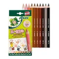 JOLLY Buntstifte X-BIG Hautfarben, 10-er Kartonetui