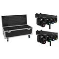 EUROLITE Set 2x LED TMH Bar S120 + Case mit Rollen