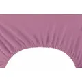 DecoKing Spannbettlaken Spannbettlaken 100% Baumwolle Schlafzimmer Bettlacken Betttuch lila 220-240 cm x 220 cm