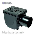 Kessel Kellerablauf Drehfix DN 100 mit Rückstauverschluss Bodeneinlauf