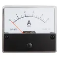 Messinstrument 0 - 5 A DC zum Einbau, Analog Amperemeter mit Shunt