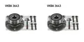 SKF 2x Radnabe Radlagersatz vorne für VW Golf VI Skoda Yeti Octavia II Combi
