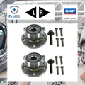 2x ORIGINAL® Skf Radlagersatz Vorne, Hinten für VW GOLF V PASSAT B7 Variant