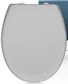 Schütte duroplast WC-Sitz, softclose, abnehmbar, grau 
