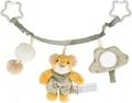 Sterntaler® Kinderwagenkette Kinderwagenkette Löwe Leo, mit Spiegel und Rassel