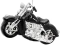 SIKORA Christbaumschmuck Chopper schwarz besondere Weihnachtskugel Glas Anhänger – BS910, Christbaumschmuck Deko - traditionell, witzig & außergewöhnlich