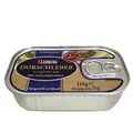Dorschleber in eigenem Saft und Öl 115g Печень трески в собственном соку Lemberg