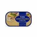 🔥10 x 115 g Dorschleber Dorsch Leber in eigenem Öl Fisch Wildfang Печень трески