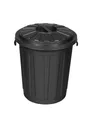 keeeper Mülleimer Keeeper Mülltonne mit Deckel 50 Liter grau
