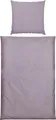 Erwin Müller Bettwäsche Landshut" silber 1x 135x200 cm + 1x 80x80 cm"