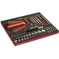 Bahco Fit&go 3/3 Werkzeugeinlage Mit Steckschlüssel-satz - 93-tlg.