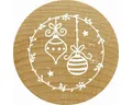Rössler Stempel Stempel Woodies Weihnachtskugeln