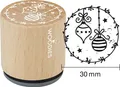 COLOP Motiv-Stempel Woodies "Weihnachtskugeln"