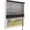 Sol Royal Holzjalousie, Dunkelbraun, Holz, 40 cm, Wohntextilien, Rollos & Jalousien, Jalousien