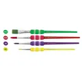 Schul-Pinsel-Set farbige Pinselspitze & Softgriffstück (4er) 4816 Farber-Castell