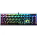 Razer BlackWidow V4 X - Fortnite Edition Mechanische Gaming-Tastatur mit RGB (Yellow Switches, 6 eigene Makro-Tasten, Doubleshot-ABS-Tastenkappen) QWERTY US-Layout | Fortnite