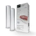 CASO 6 Sterne Profi-Folienrollen 30x600 cm, 2 Rollen, Vakuumierbeutel für alle Vakuumierer, stark und reißfest ca.150 μm, Vakuumbeutel Lebensmittel Vakuumiergerät, BPA-frei
