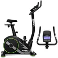 ZIPRO RAVE Heimtrainer Fahrrad - 32-Stufen-Widerstand, Herzfrequenzsensor, 11 Trainingsprogramme, Verstellbare Sitz- und Lenkerposition, Bluetooth-Konnektivität, Ergometer, Ideal für Cardio & Fitness