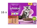 (€ 5,33/kg) Whiskas Junior Klassische Auswahl in Sauce - 192 x 85 g