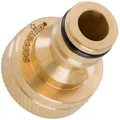 Poppstar Wasserhahn-Schlauch-Adapter mit 3/4 Zoll Innengewinde und Steckkupplung