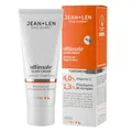Jean & Len Ultimate Glow Cream, ideal für jeden Hauttyp geeignet, sorgt für ein strahlendes Hautbild, mit Vitamin C-Derivat, parfümfreie und vegane Gesichtscreme, 50 ml