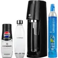 SodaStream Easy One Touch Wassersprudlergerät, Schwarz - Schwarz