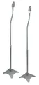 HALTERUNGSPROFI 2 Lautsprecherständer - Universal für Satelliten Surround Boxen S01 Silber