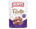 Rinti Filetto Jelly Ente & Entenherz 100 g - 24 Stück, für: Hund