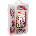 Fischer Dübel 2-K-Dübel, DuoPower-Box mini, Set, 3 Größen, Universaldübel, 85-teilig, 30 Stück