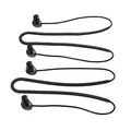 kwmobile 2X Halteband kompatibel mit Samsung Galaxy Buds Pro Headphones - Kopfhörer Halter Band Strap in Schwarz Schwarz