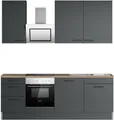 OPTIFIT Küchenzeile Fiona, Breite 230 cm, mit Hanseatic-E-Geräten in Premium oder Basic