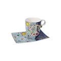 James Rizzi  Pop Art Tasse mit Untertasse GIVE PEACE A CHANCE 350ml Goebel