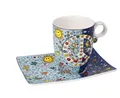 James Rizzi Tasse m. Untertasse Give Peace a Chance Neuheit 2023 Künstlerbecher